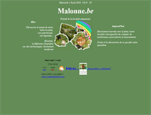 Tablet Screenshot of malonne.be